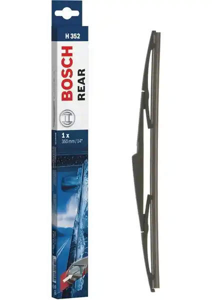 Bosch Arka Cam Sileceği 350 mm Kia Rio (2005-2021) için Uzun Ömürlü ve Yüksek Performanslı