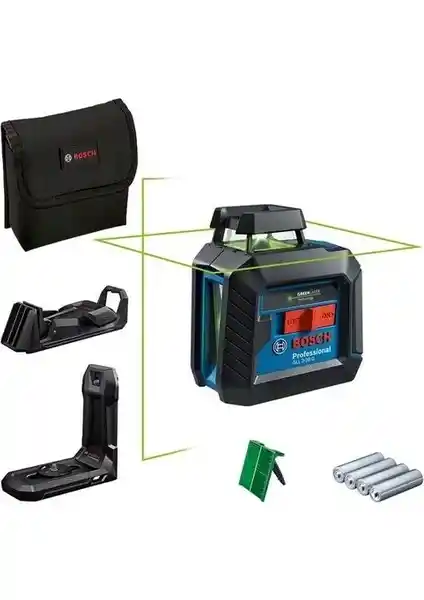 Bosch GLL 2-20 G + LB10+DK10 Çizgi Lazeri: Yüksek Performans ve Güvenilirlik