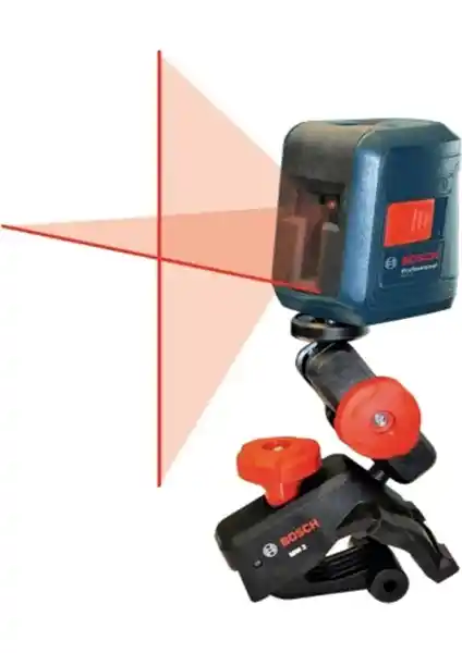 Bosch GLL 2 Çapraz Çizgi Lazer: Profesyonel ve Ev Kullanımı İçin Hassas Ölçüm Çözümü