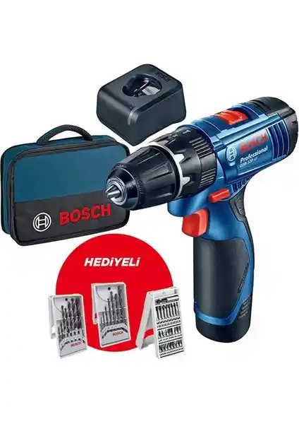 Bosch GSB 120-LI Darbeli Tek Akülü Delme ve Vidalama Makinesi Özellikleri ve Kullanım Avantajları