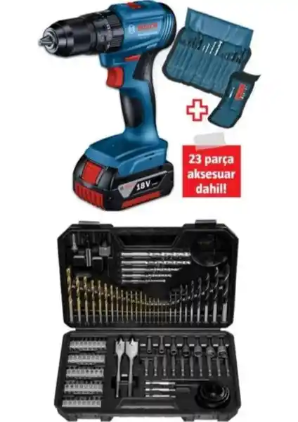 Bosch GSB 185-Li Profesyonel Güç ve Dayanıklılık Sunan Kablosuz Matkap