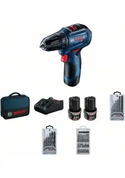 Bosch GSR 12V-30 Akülü Delme Vidalama: Çok Yönlü ve Hafif Güçlü El Aleti