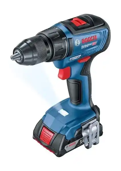 Bosch GSR 18V-50 Çift Akülü Darbeli Vidalama Profesyonel Kullanım İçin Uygun