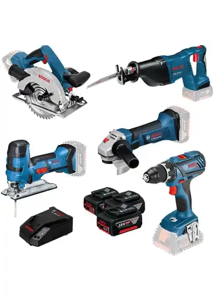 Bosch Profesyonel Güç ve Çok Yönlülük İçin Tasarlanmış Yüksek Performanslı Set