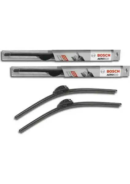 Bosch Renault Symbol 2009-2012 Aeroeco Silecek Seti Güçlü ve Sessiz Temizlik İçin