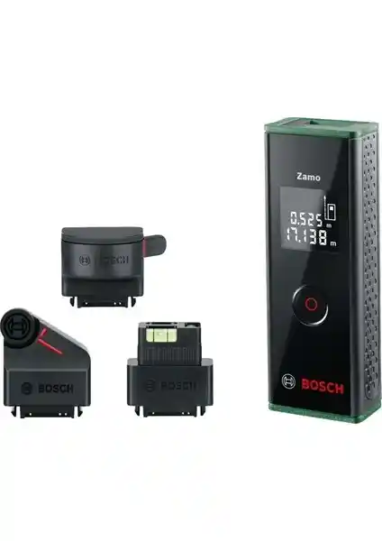 Bosch Zamo III Premium Setli Dijital Lazer Metre İnşaat ve Tasarım İçin Hassas Ölçüm Çözümü