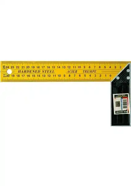 Bts 12235 Marangoz Gönyesi Sarı 150Mm: Dayanıklı ve Hassas Ölçüm İçin Profesyonel Araç