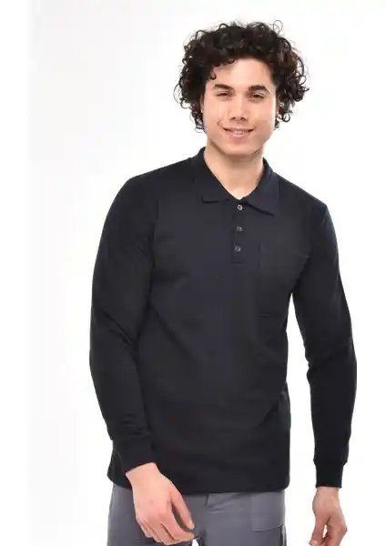 Çamdalı İş Elbiseleri Kışlık Polo Yaka Lacivert Sweatshirt Özellikleri ve Kullanım Alanları