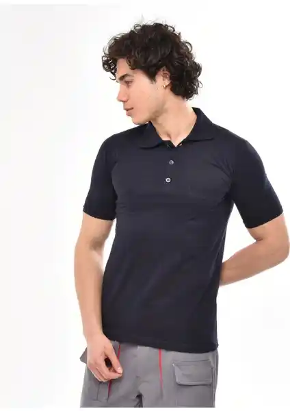 Çamdalı İş Elbiseleri Polo Yaka Lacivert Kısa Kollu Süprem Tişört Ürün Özellikleri ve Kullanım Avantajları