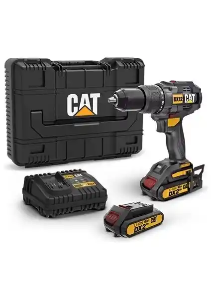 Cat DX12 18V Çift Akülü Profesyonel Darbeli Matkap Özellikleri ve Kullanım Alanları