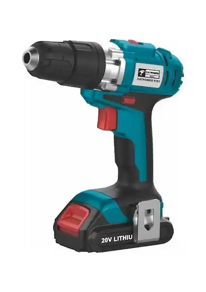 CATPOWER 20 V Lion Şarjlı Matkap: Güçlü Performans ve Uzun Pil Ömrü ile Dayanıklı El Aleti