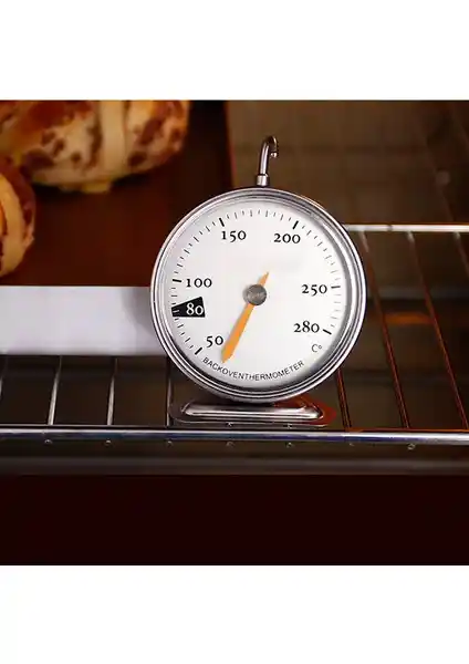 Çelik Manuel Fırın Termometresi: Hassas ve Dayanıklı Sıcaklık Ölçüm Cihazı