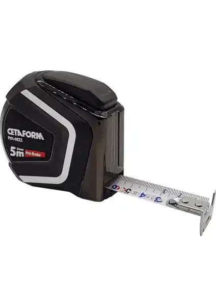 Ceta Form Çelik Şerit Metre 5 Metre Dayanıklı ve Hassas Ölçüm Aracı