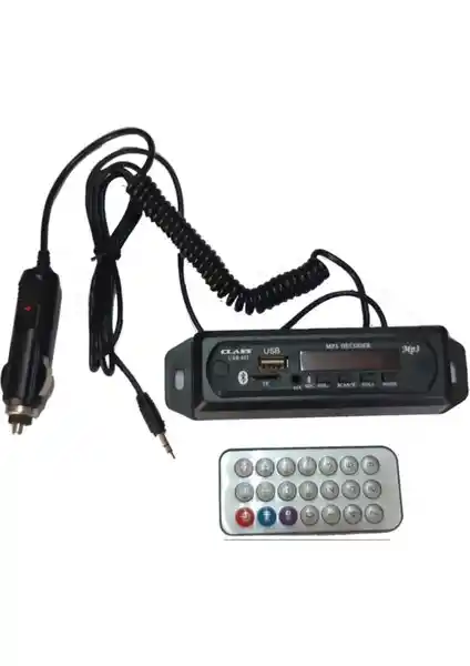 Class 402 Araç Oto Teyp Bluetooth, USB ve SD Kart Desteği ile Çok Fonksiyonlu