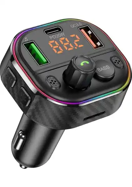 Cosmostech Car T86M Araç FM Transmitter ile Konforlu ve Güvenli Yolculuk Deneyimi