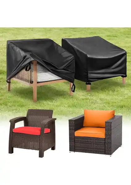 CoverPlus Bahçe Mobilyası Koltuk Brandası Koruma Örtüsü Dayanıklı ve Pratik Bahçe Koruma Çözümü