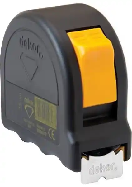 Dekor 309 Şerit Metre 10x25 Soft Touch - Dayanıklı ve Hassas Ölçüm Aracı