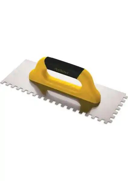 Dekor 40Cm 8X8 Diş Seramik Malası - Dayanıklı ve Ergonomik Fayans Döşeme Aracı