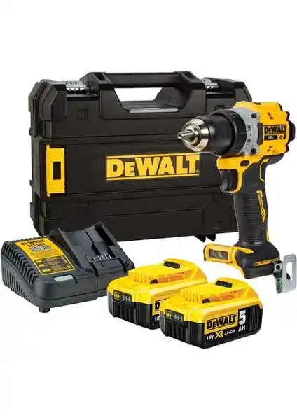 Dewalt DCD800P2T 18V 5.0Ah Li-ion Çift Akülü Darbesiz Matkap Özellikleri ve Kullanım Alanları