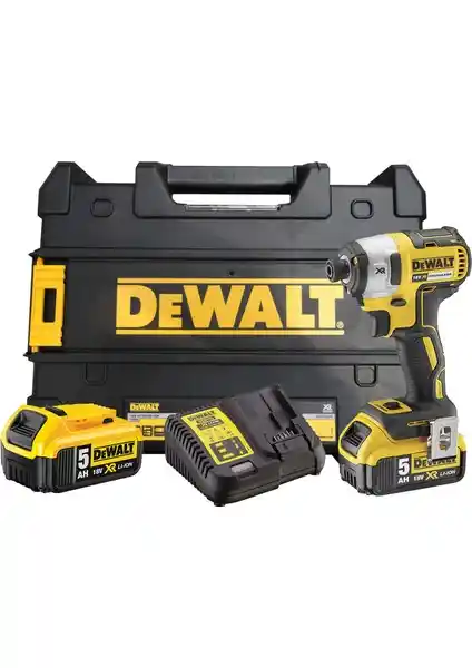 Dewalt DCF887P2 Darbeli Vidalama ve Delme Aleti 18V Kömürsüz Teknoloji ile Güç ve Dayanıklılık