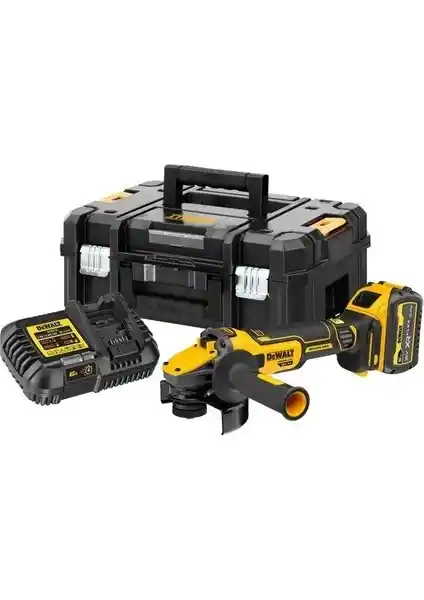 Dewalt DCG409T1 18V 125 mm Akülü Taşlama Makinesi: Güçlü, Güvenli ve Dayanıklı Tasarım