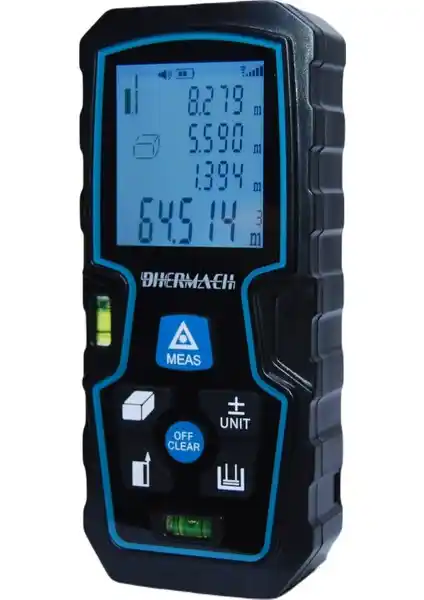Dhermach Dlm 60 S Lazerli Mesafe Ölçer İnşaat ve Dekorasyon İçin Hassas Çözüm