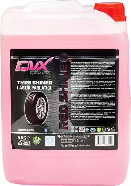 Divortex Lastik Parlatıcı: Araç Lastiklerinize Uzun Süreli Parlaklık ve Koruma Sağlar