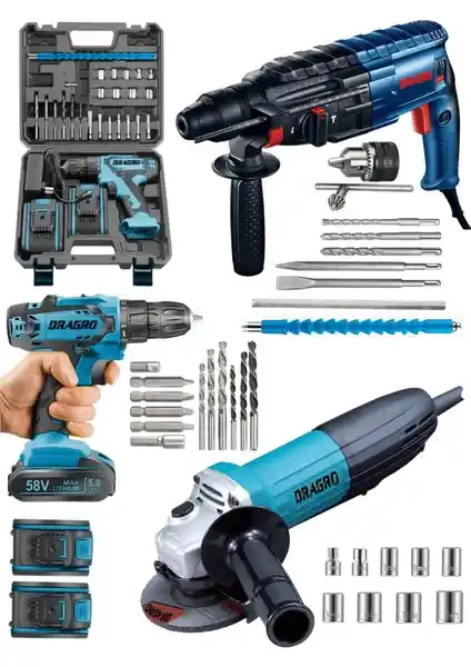 Dragro Alman Pro Serisi: Güçlü ve Çok Yönlü Elektrikli Aletler İncelemesi