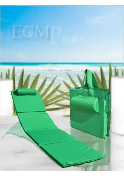 Ecm Proger Su Itici Kumaşlı Şezlong Minderi Konfor ve Pratiklik Sunar