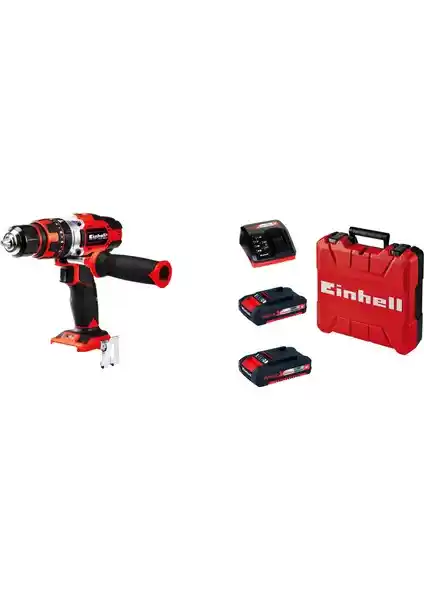 Einhell Te-Cd 18/48 Li-I 18V 2Ah Çift Akülü Darbeli Matkap Entegre Aksesuar ve Garanti Bilgileriyle