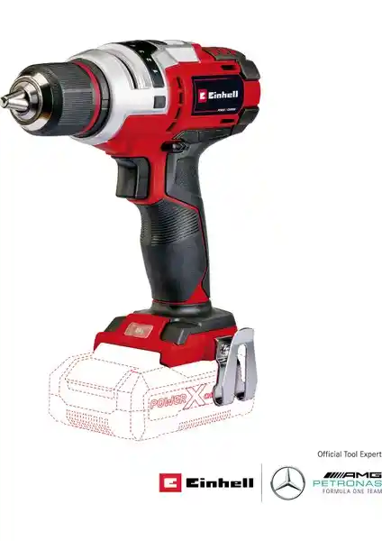 Einhell TE-CD 18 Li E - Solo Çok Yönlü Akülü Vidalama Cihazı Güçlü Performans ve Ergonomik Tasarım
