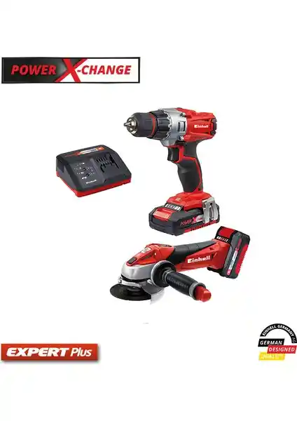 Einhell TE-TK 18 Li Kit güç ve çok yönlülük sağlayan profesyonel el aletleri seti