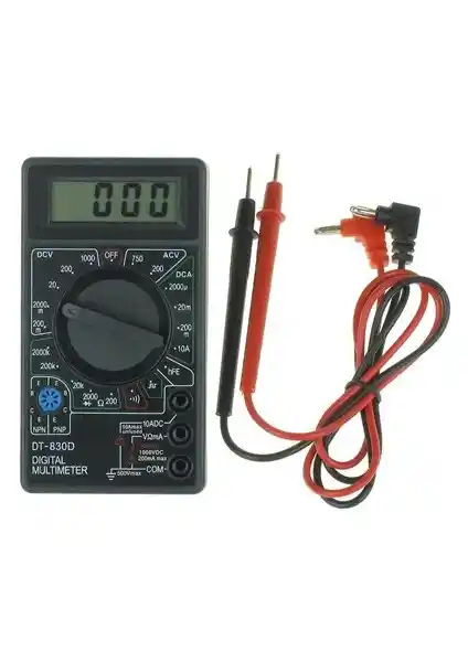 Elektrik ve Elektronik Uygulamaları İçin 1000 Volt Multimetrik Test Cihazı