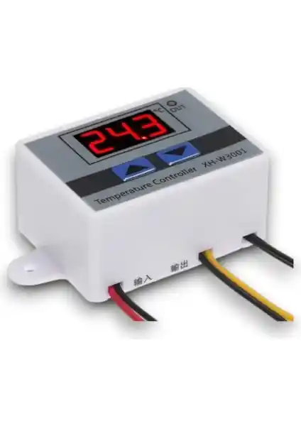 Elektromall XH-W3001 220V AC Dijital Termostat Akvaryum ve Kuluçka Makinesi İçin