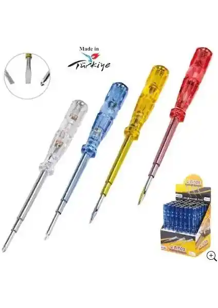 Eltos Elektrik Kontrol Kalemi Düz: Ekonomik ve Dayanıklı Elektrik Test Çözümü