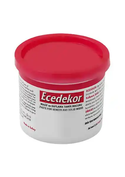 Emce Dekor Ece Dekor Tamir Macunu Beyaz 200 Gram ile Yüzey Kusurlarını Hızlı ve Güvenilir Şekilde Onarın