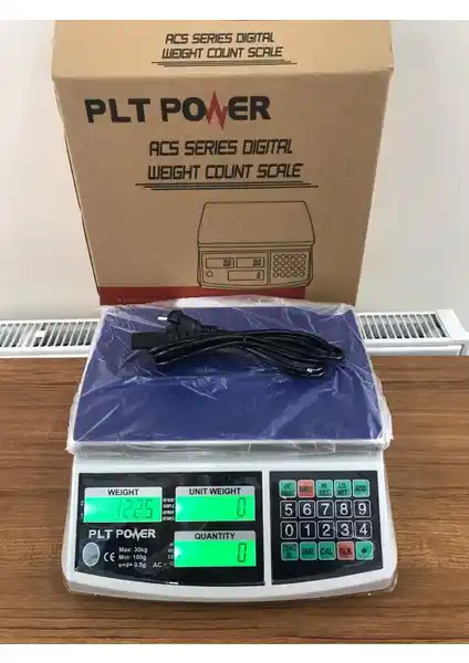 Enra 30 Kg Tartım ve Sayım Terazisi - Dayanıklı ve Hassas Ölçüm Çözümü