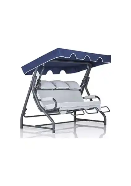 Erinöz Salvia Dış Mekan Üç Kişilik Salıncağı Bahçe ve Teras Kullanımı İçin