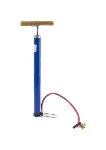 Erzi Metal Büyük Boy El Pompası 47 cm - Dayanıklı ve Pratik Lastik Şişirme Aracı