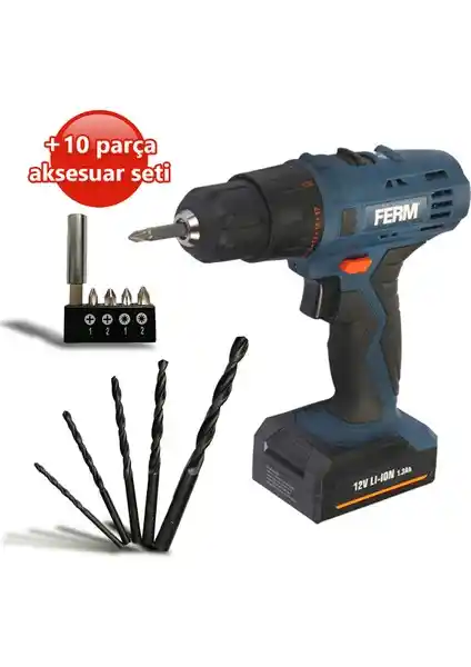 Ferm Power CDM1129 Akülü Vidalama: Çok Yönlü ve Hafif Elektrikli El Aleti