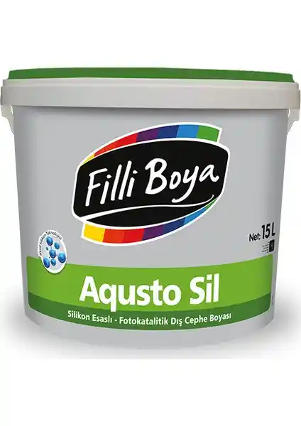 Filli Boya Aqustosil Silikonlu Fotokatalitik Dış Cephe Boyası Özellikleri ve Uygulama Alanları