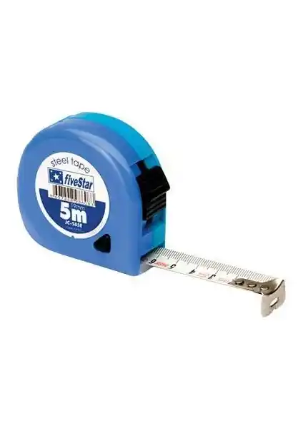 Fivestar 5*19 Standart Şerit Metre: Ergonomik ve Dayanıklı Ölçüm Aracı