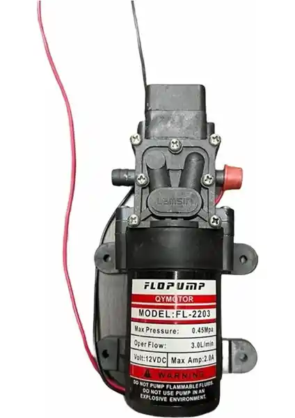 Flopump Akülü Su Aktarma Pompası ve İlaçlama Motoru: Çok Yönlü Güçlü Pompa Çözümü