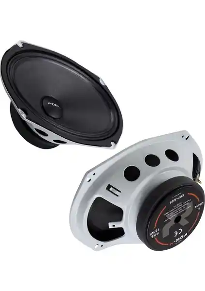 For-x XMD-3069 Oval Midrange Hoparlör 300 Watt Güç ve Yüksek Ses Kalitesi