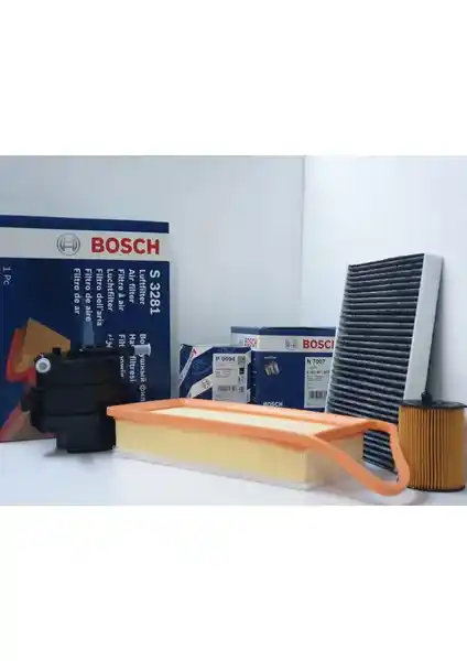 Ford Fiesta 1.4 TDCİ Euro 4 Motorlar İçin Bosch ve Waben Filtre Bakım Seti