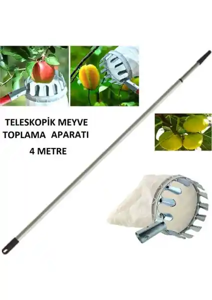 Formosa Meyve Toplama Aparatı: Uzun Saplı ve Dayanıklı Meyve Toplama Çözümü