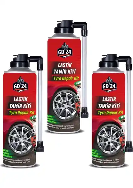 GD24 Lastik Tamir Kiti: Güvenilir ve Pratik Çözüm Araç Sahipleri İçin