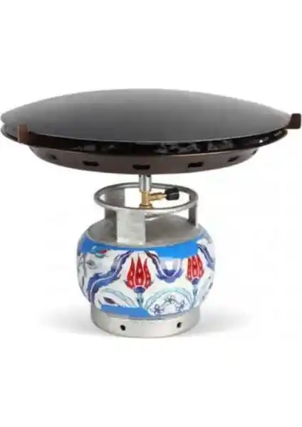 Gülsan Tüplü Sac 45 cm Çok Yönlü Dayanıklı Mutfak Aleti ve Pişirme Çözümü