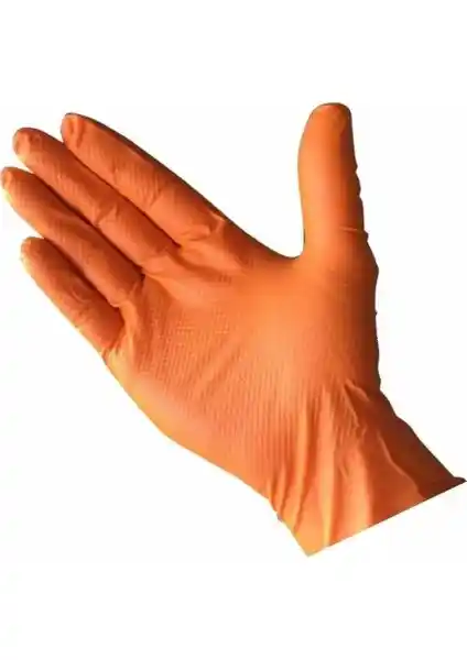 Has-Pet Masterforce Turuncu Nitril Eldiveni Güvenlik ve Konfor İçin Dayanıklı Seçenek