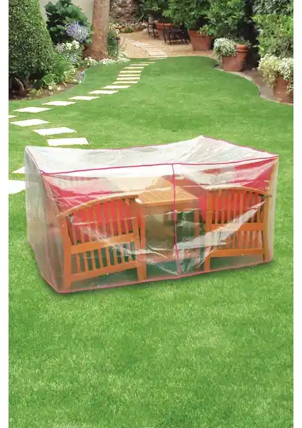 Homaks Dış Mekan Koltuk Takımı Koruma Örtüsü Dayanıklı ve Estetik Tasarım